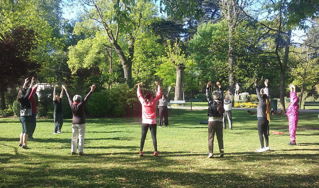 QiGong, Toulouse, Jardin des
                        Plantes