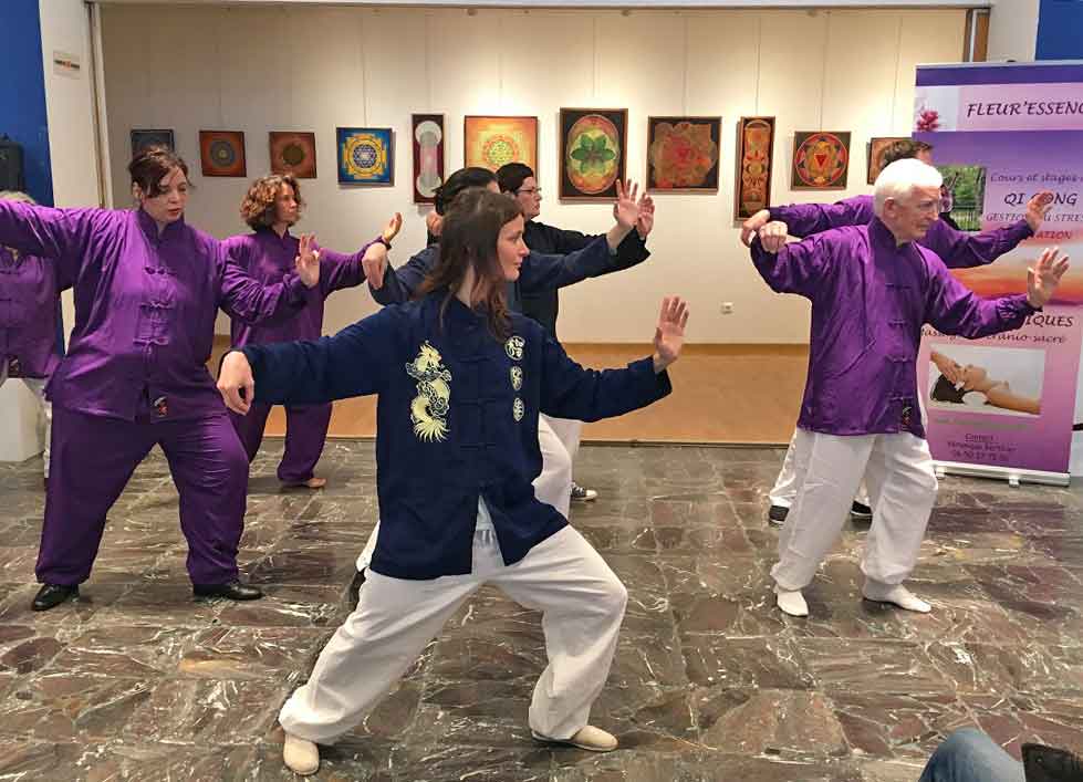 fête des cinq ans de FleurEssence : Tai Chi