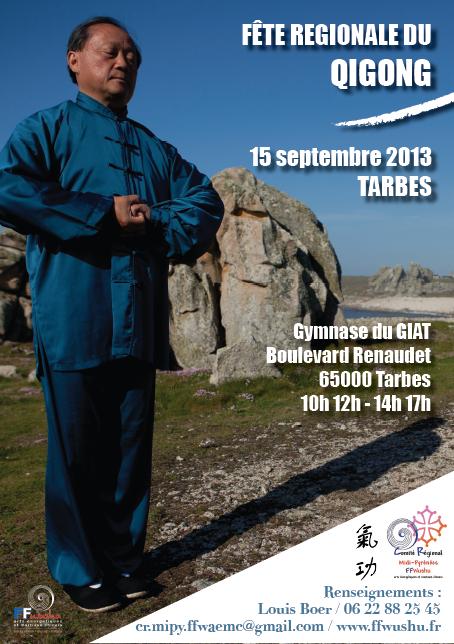 Qi Gong, affiche Tarbes 2013